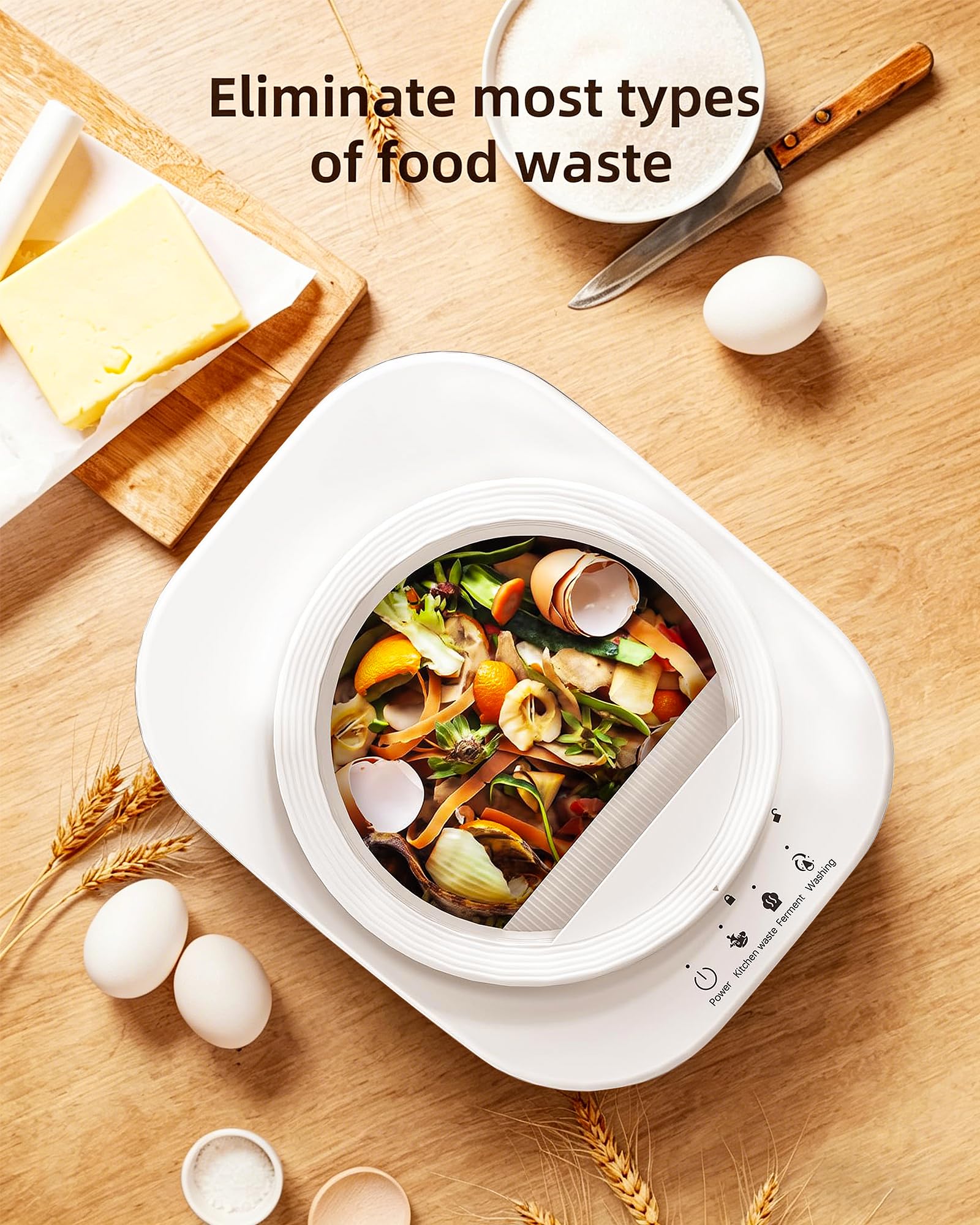 Electric Kitchen Composter - Reduce Waste! -9 Electric Kitchen Composter - Reduce Waste! -9
