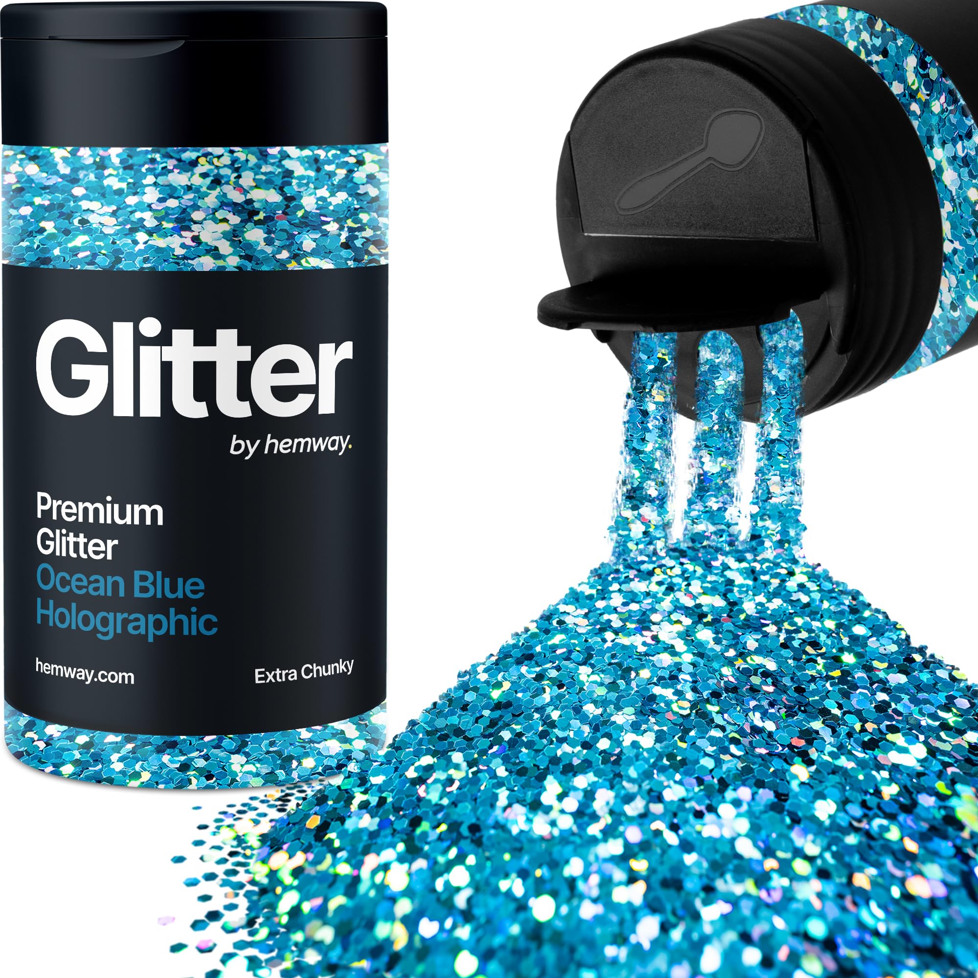 Champagne Gold Glitter Shaker, 130g Ultrafine Glitter, Crafts 1/128" Metallic Flake Champagne Gold Sequins, Resin & Epoxy Crafts, Decorating, Halloween, Christmas Nail, Face, Hemway — view 290