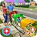 Virtuelle neue Mutter-Baby-Triplets Pflege Spiel