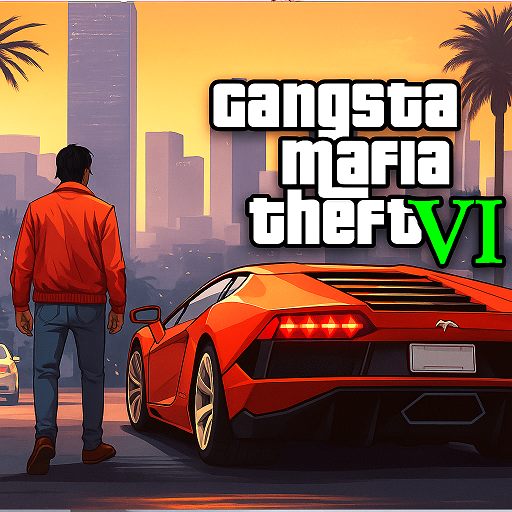 Real Gangster Crime Mafia Game- Vegas Gangster Crime simulator game, Gangster Vegas 5 game, Miami gangster fighting game, GT6 City mafia game, Grand Gangster theft VI, Theft Auto crime Game