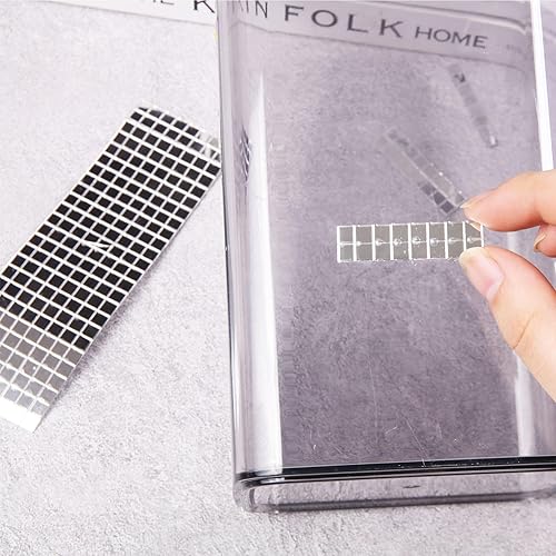 Miniatura 6 de Azulejos de mosaico, 3200 unidades de azulejos de discoteca autoadhesivos de 0.197 x 0.197 in, calcomanías de mosaico de espejo cuadrado para