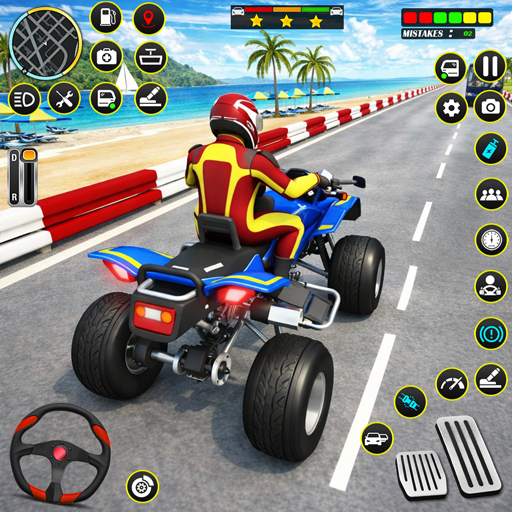 ATV-Quad-Bike-Mega-Rampenrennen