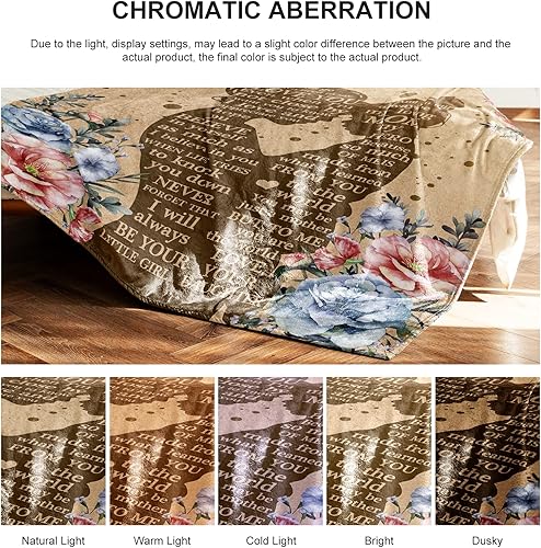 Miniatura 5 de Regalos para mamá de hija, manta de regalo de cumpleaños del Día de la Madre para mamá de hija, regalos de cumpleaños para mami, regalos para madre,