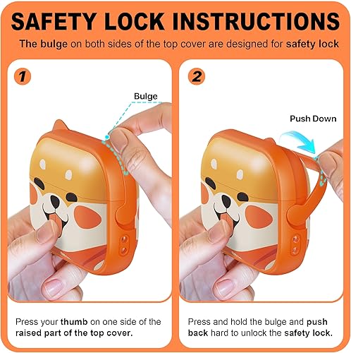 Miniatura 7 de RFUNGUANGO Funda protectora compatible con AirPods Pro de 2 generación, con función de soporte para teléfono celular, funda protectora adecuada para