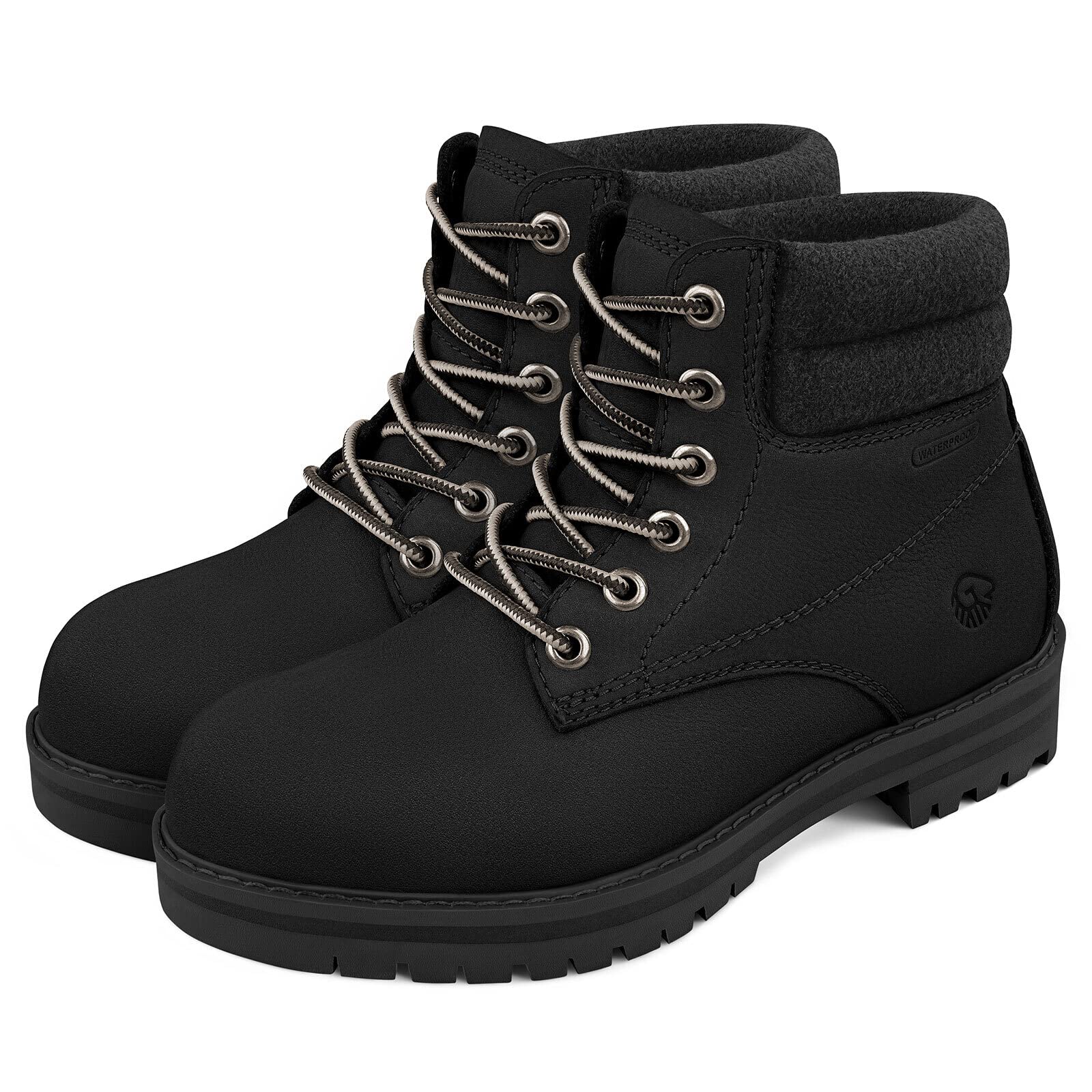 Giesswein Leather Merino Boot Men - Boots Worker en Cuir doublées