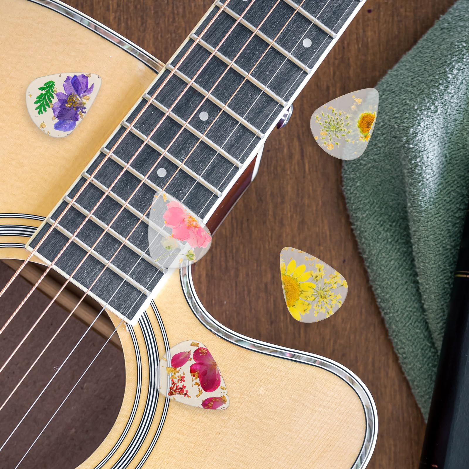 Guitar Pass 25枚入り ギターピック Amazon | ギターピック プレクトラム フラワーギターピック フラワー