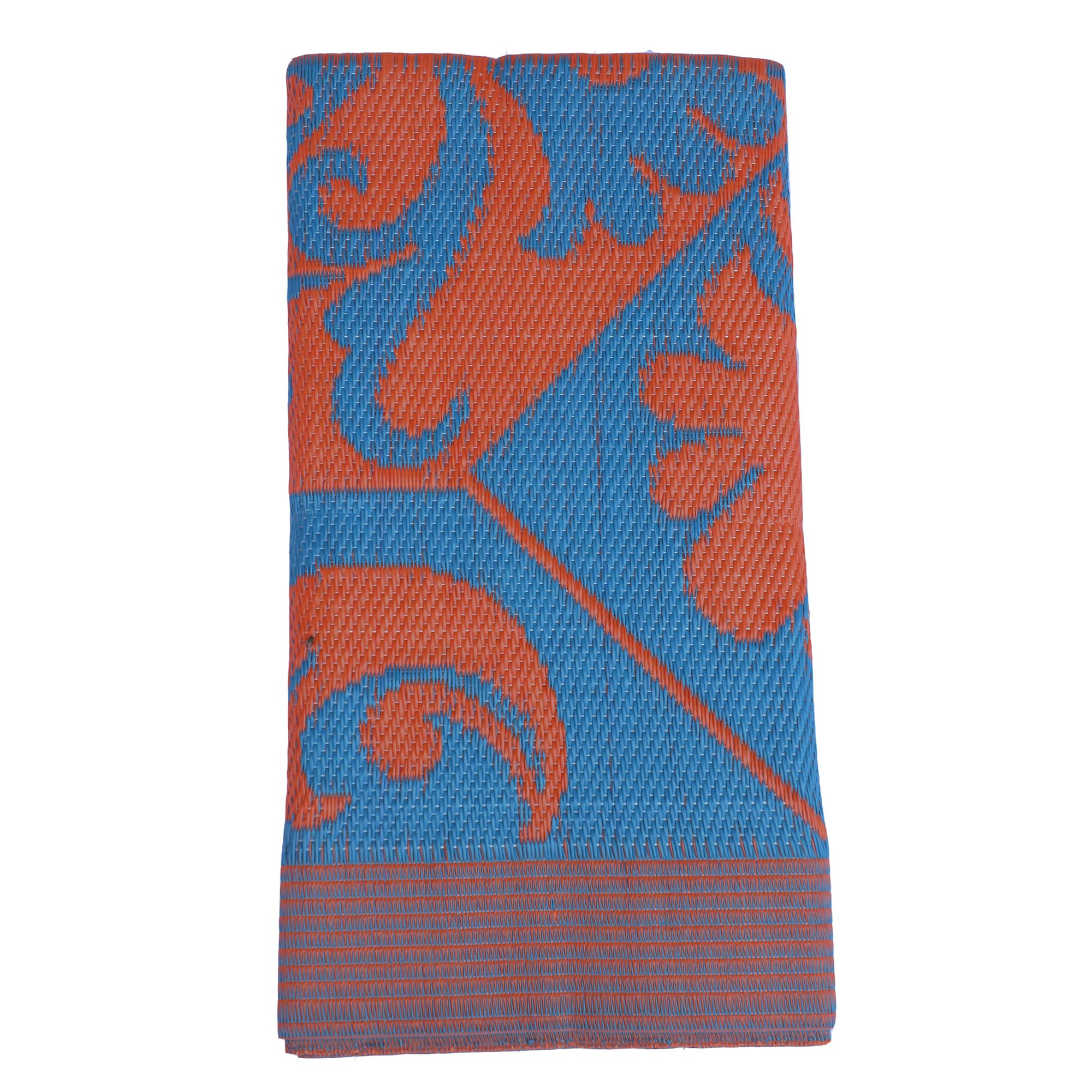 PARNAIRA Plastic Chatai Mats for Home 6X6 feet Big Size Reversible Floor Mats for Sleeping Travel, Blue (B0D1CQN58C) Amazon Price History, Amazon Price Tracker