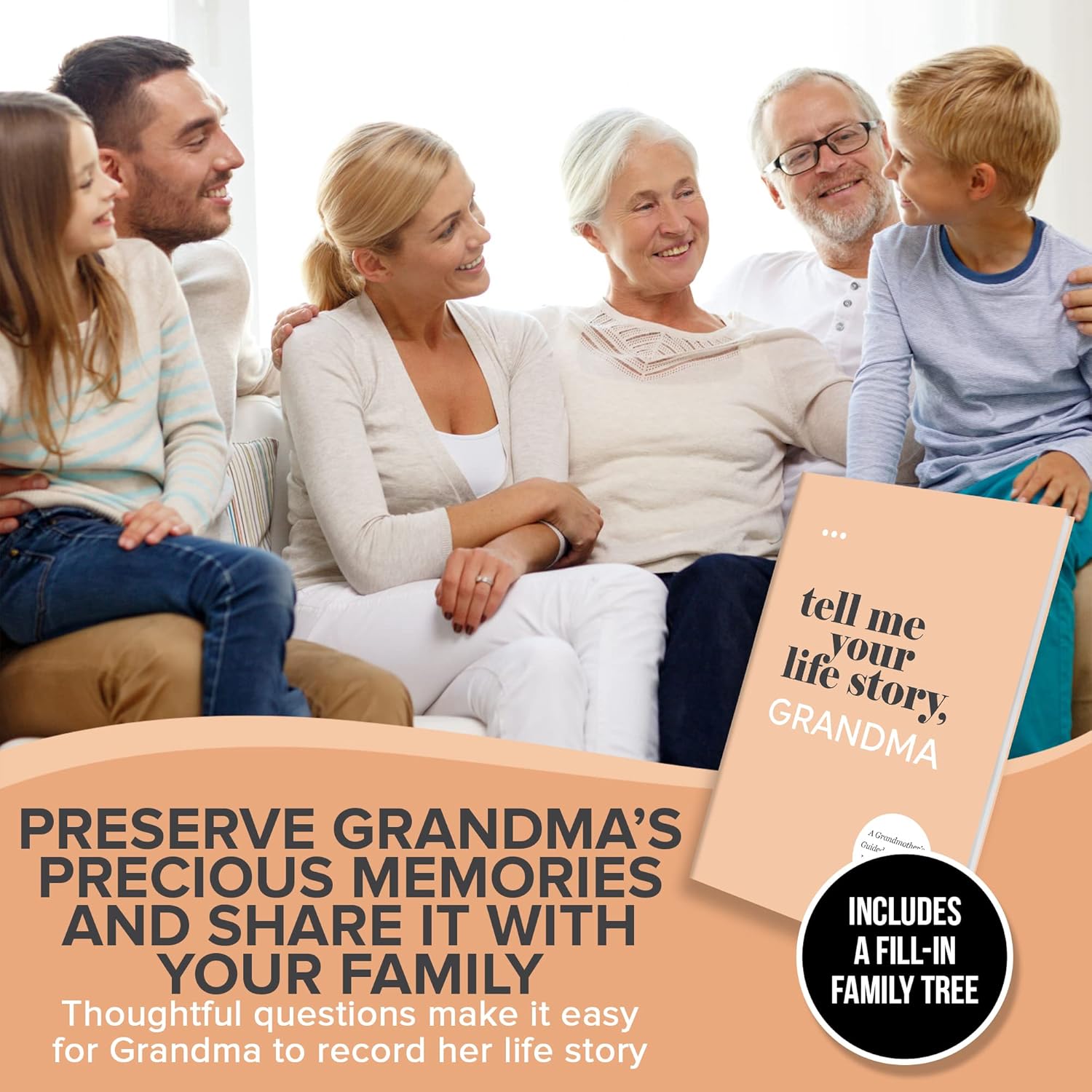 Tell Me Your Life Story, Grandma: A Grandmother’s Guided Journal and Memory Keepsake Book (Tell Me Your Life Story® Series Books) - Image 6