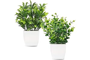 Whonline Fake Potted Plants for Home Decor