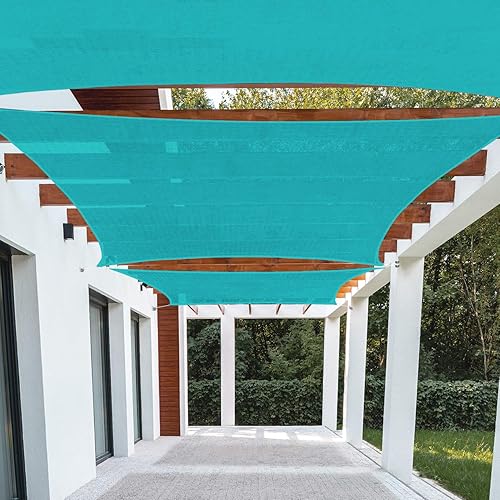 Patio - Toldo Paradise rectangular tipo vela que da sombra, para cubrir patio, bloquea luz solar, para marquesina, resistente, grado comercial, para disponible en Yaxa Mexico