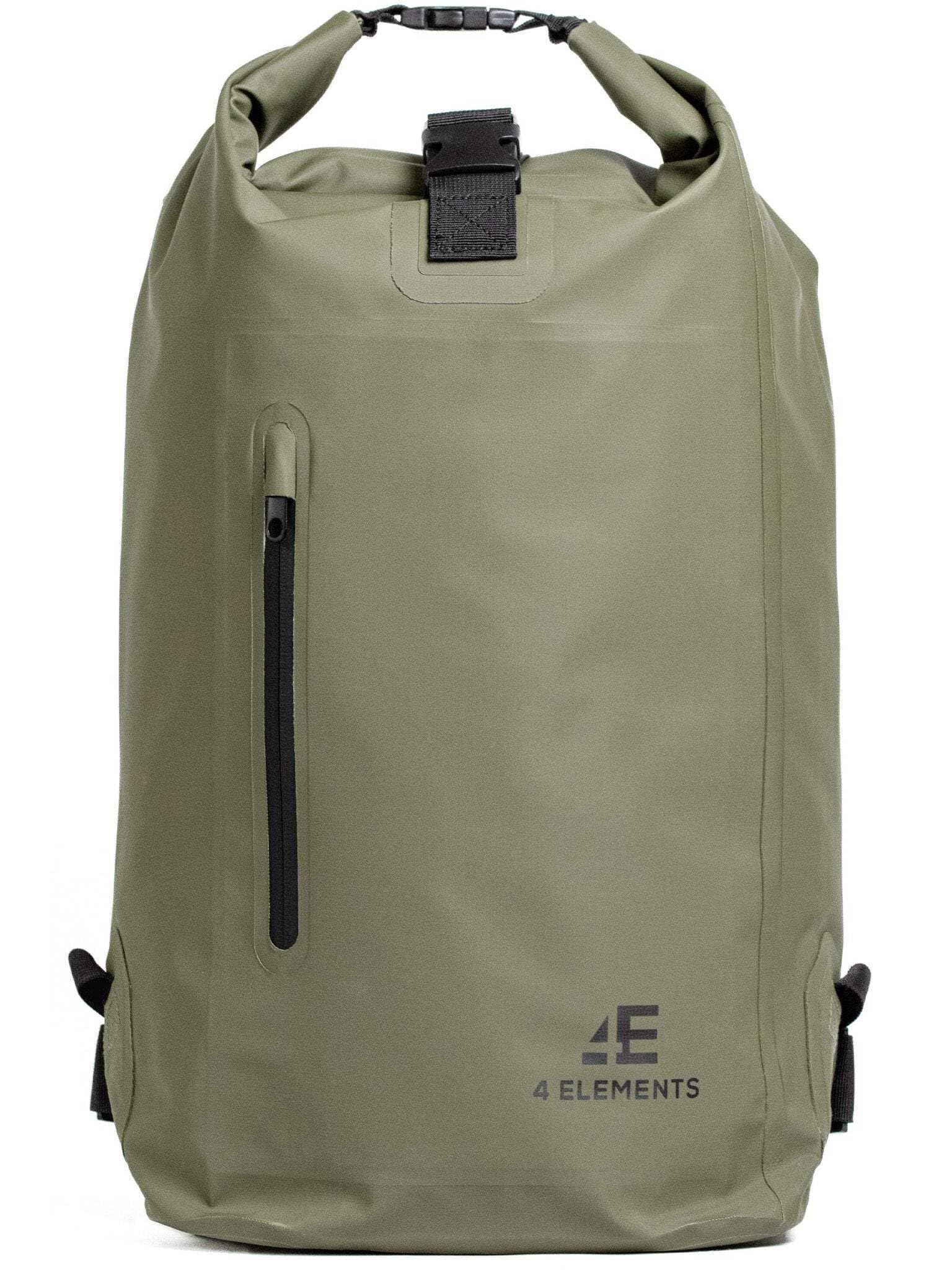 Telsa Uk Unisex Green 4 Elements - Waterproof Bag And Dry Bag Roll Top Waterproof Rucksack, Wet Bag & Hiking, Waters Sports Or Camping Bag, 30L Drybag (Green)