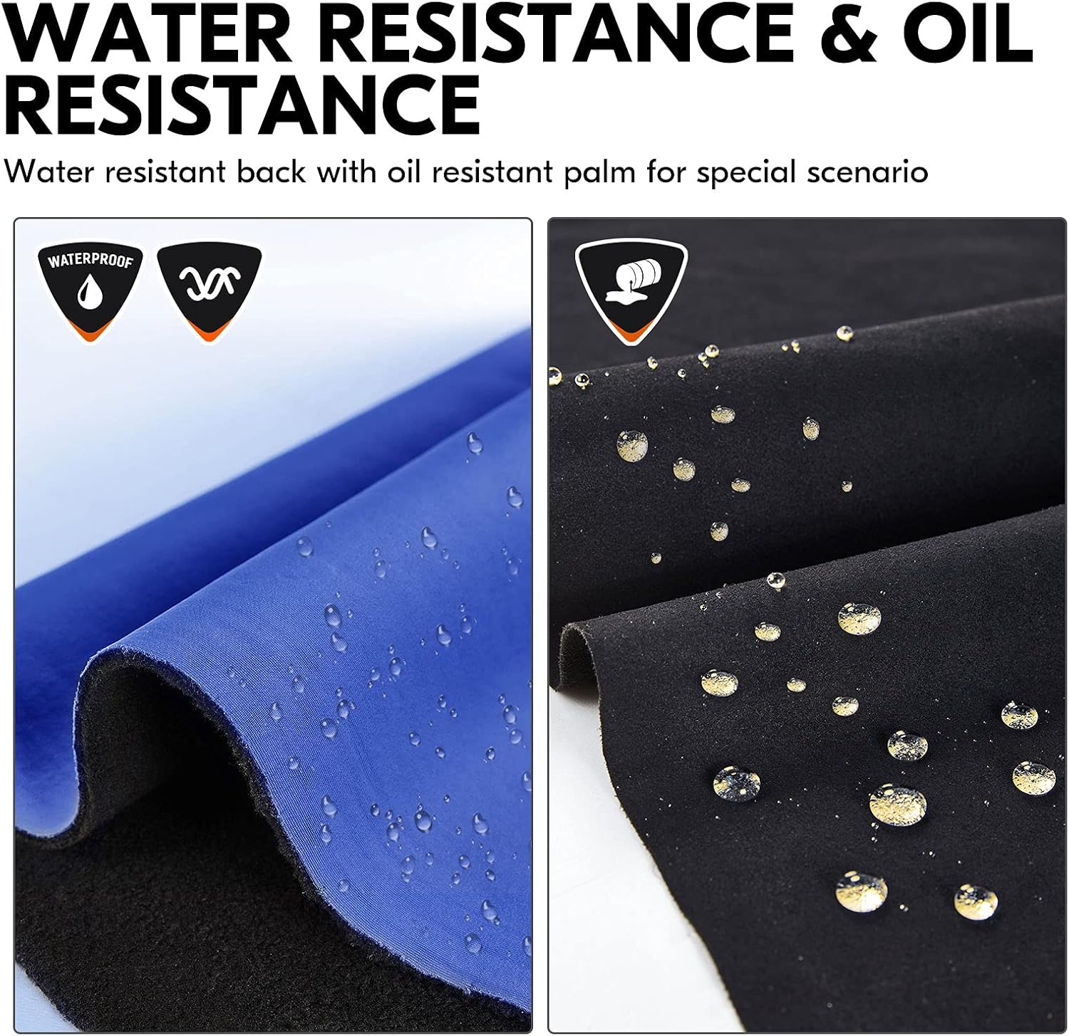 Vgo... -20℃/-4°F COLDPROOF,Winter Work Gloves, Oil Resistant, Water Resistant & Windproof Gloves(Black&Gray,SL7721FW)