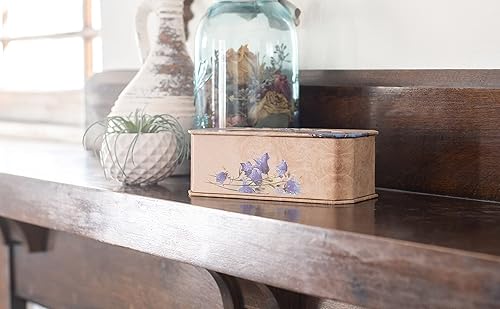 Miniatura 6 de Cottage Garden Sister You are Loved - Caja musical con purpurina de mariposa y pájaro, toca sintonía y ilumina mi vida