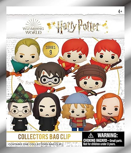 Harry Potter Clip de bolsa de espuma 3D - Serie 9, multicolor