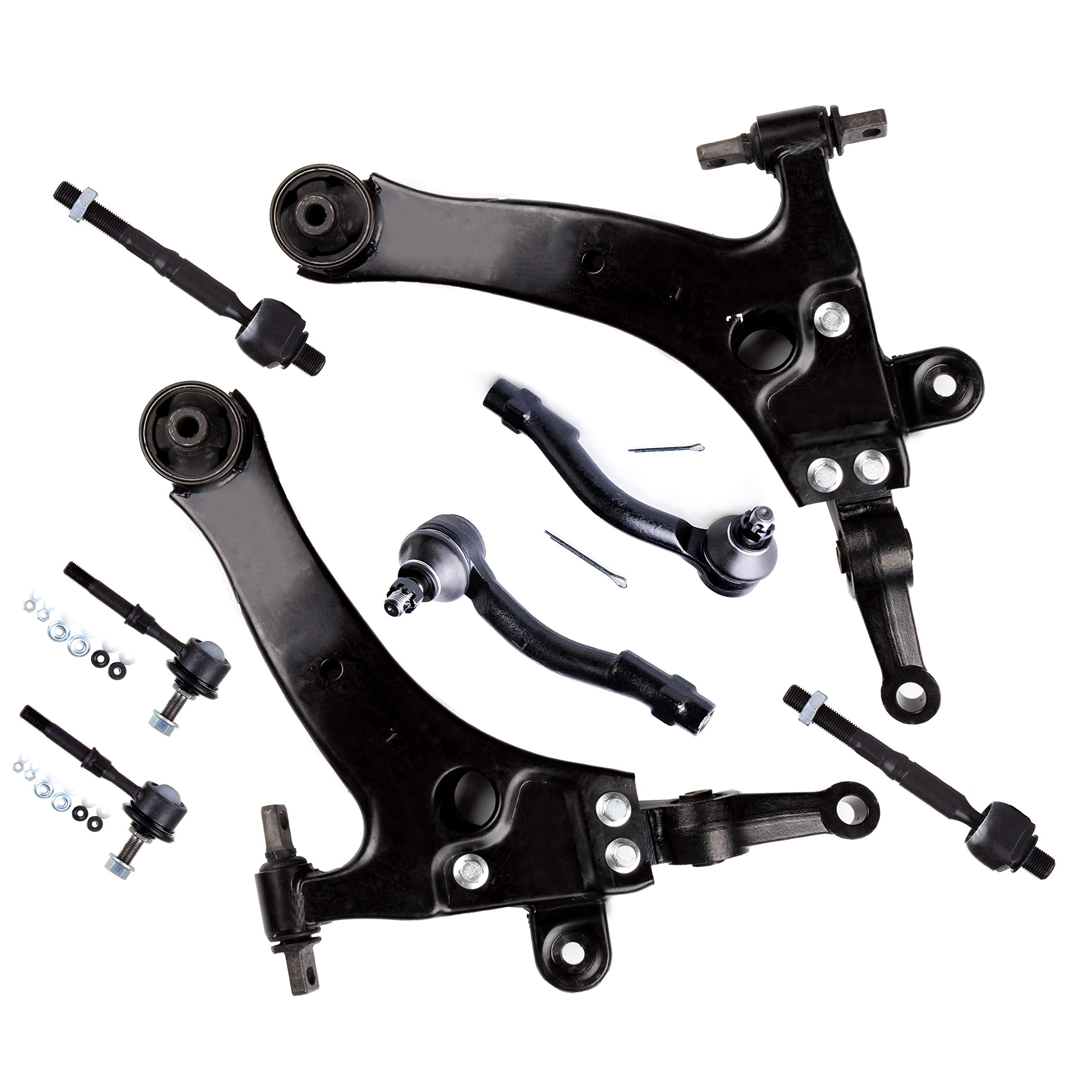 ではござい cciyu Front Lower Control Arm Outer Tie Rod End Front Sway Bar