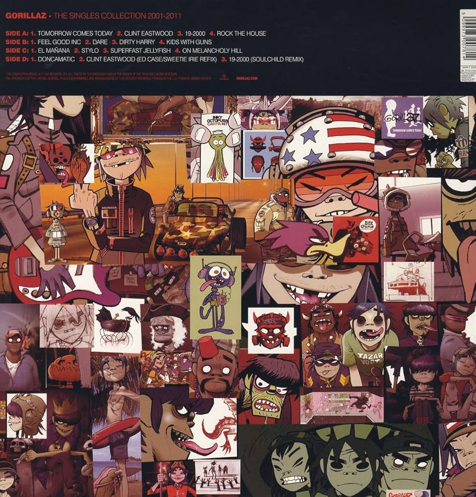 The Singles Collection 2001-2011 (Vinyl): Gorillaz: Amazon