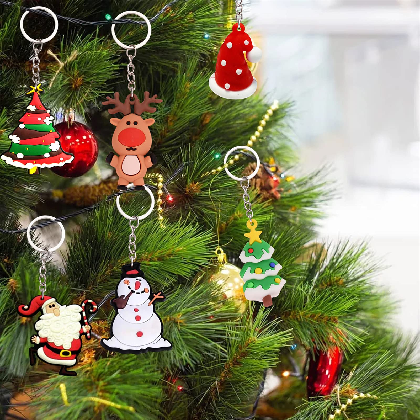 Porte-clé Trèfle Porte-bonheur, Cadeaux De Bonne Chance Pour Noël