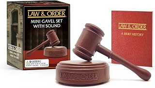 Law & Order: Mini Gavel Set with Sound (RP Minis)