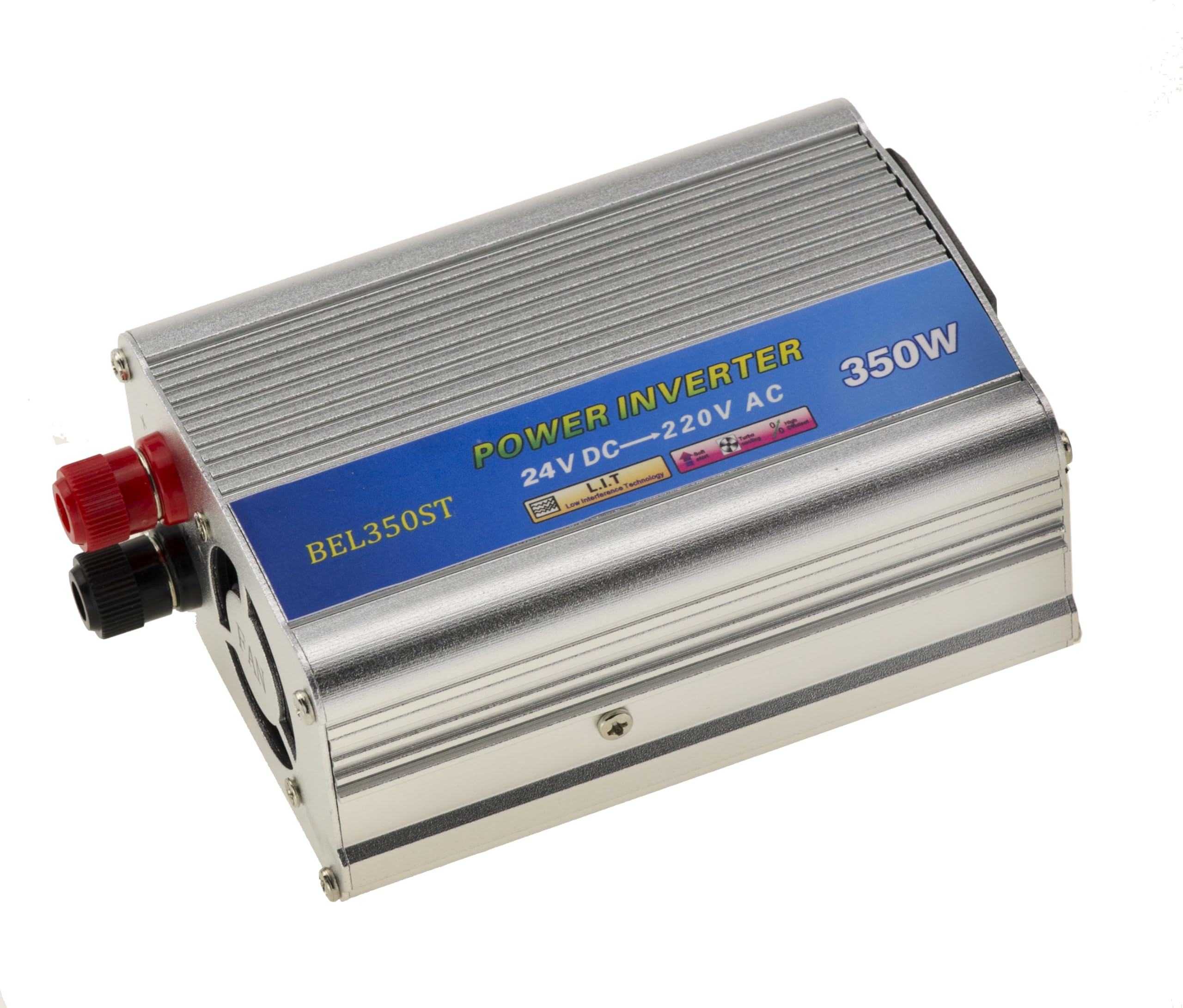 KALEA-INFORMATIQUE Convertisseur de Tension 24V en entrée vers 220V en Sortie. Puissance Continue 350 Watts, Puissance en crête 600W