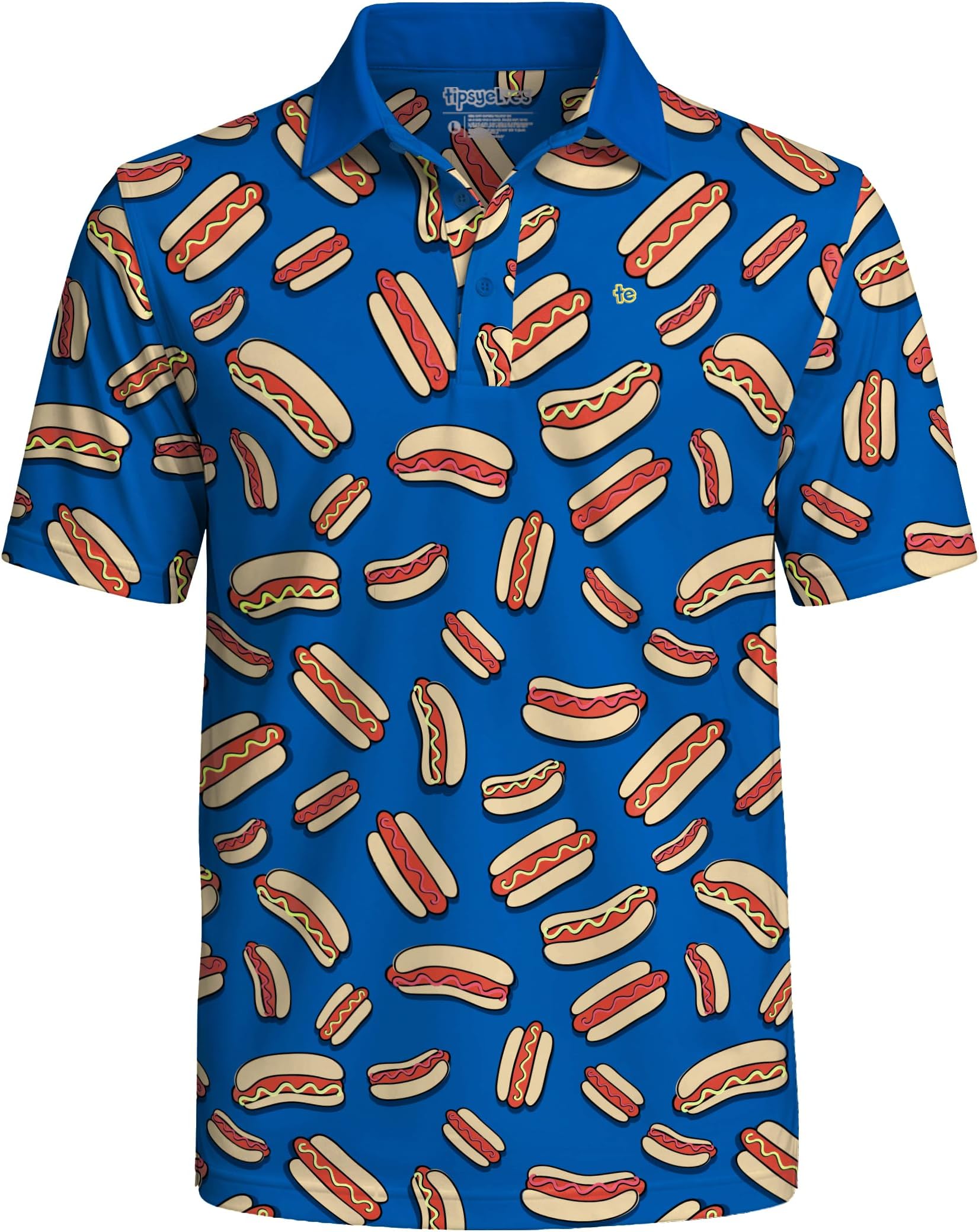 Men’s Golf Polo Shirt - Moisture Wicking, Stretch Fabric, Athletic Fit - Performance Polo