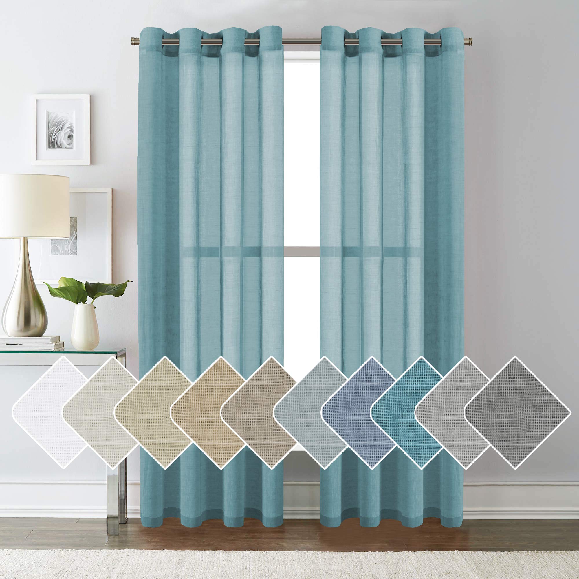 Material For Sheer Curtains Curtains & Drapes