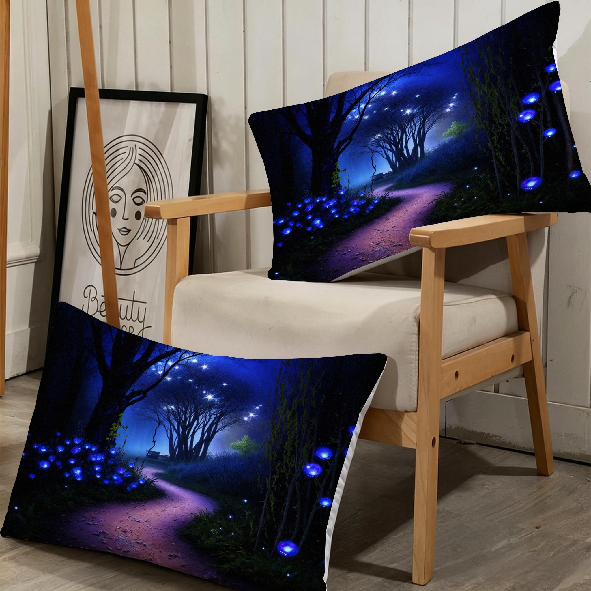 Funda Nórdica Cama 180, 240x260 cm Bosque Azul, AQ2190