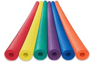 Oodles of Noodles Deluxe Foam Pool Swim Noodles - 6 Pack