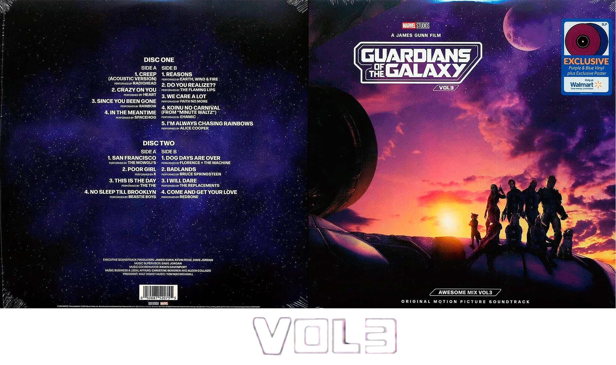 Guardians of the Galaxy Deluxe Collection - Vol.1 / Vol.2 / Vol.3 - Awesome Mix Set