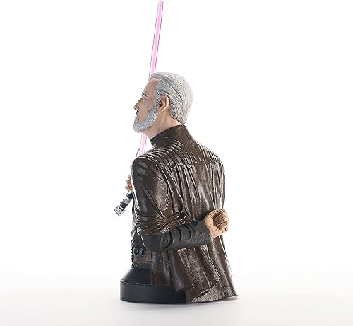 Miniatura 3 de Diamond Select Toys Star Wars: Revenge of The Sith: Count Dooku - Busto a escala 1:6, multicolor