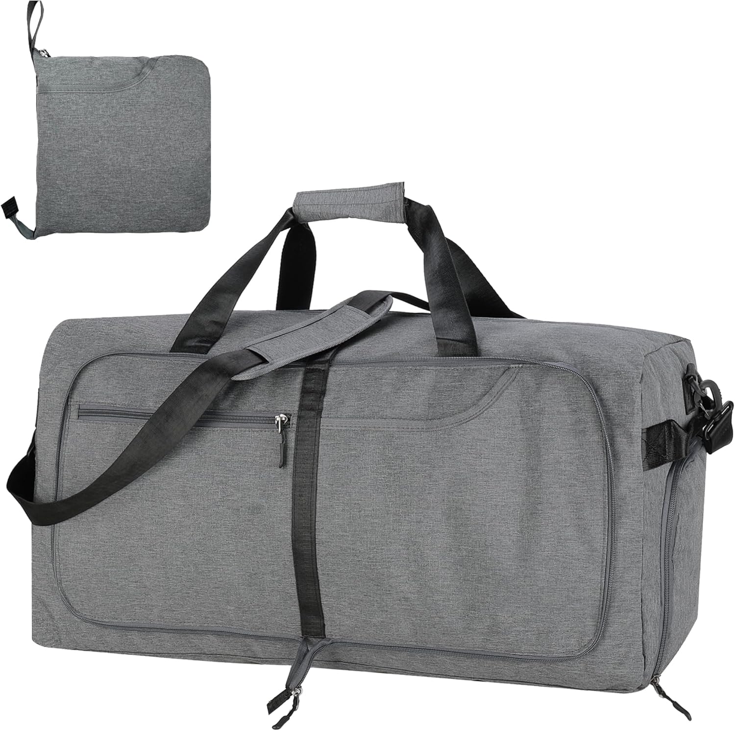 ehsbuy 150L Large Holdall Bag for Men Foldable Travel Duffle Women Lightweight Luggage Waterproof Weekend Overnight Bags for Sports Gym