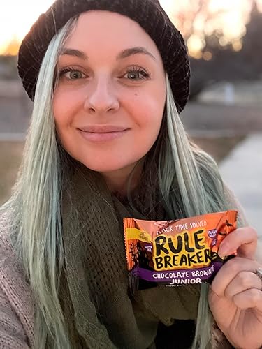 Miniatura 4 de Paquete de 24 brownie de Halloween Junior  Sin nueces, vegano, sin gluten, Top 11 sin alérgenos  Ideal para dulce o truco, fiestas, escuela, paquete