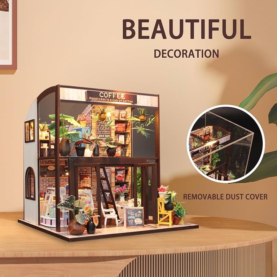 Amazon.com: Flever Dollhouse Miniature DIY House Kit