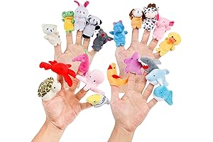Elephant and Piggie Finger Puppets: Soft and Snuggly Storytelling Companions
