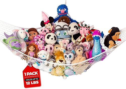 Almacenamiento para animales de peluche Stuffie Party Hammock Almacenamiento para animales de peluche Stuffie Party Hammock