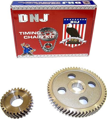 DNJ TK4107A Kit de cadena de distribución para Ford Bronco 1968-1996, E-100 Econoline, E-100 Econoline Club Wagon 4.9L L6 12V OHV 4917cc