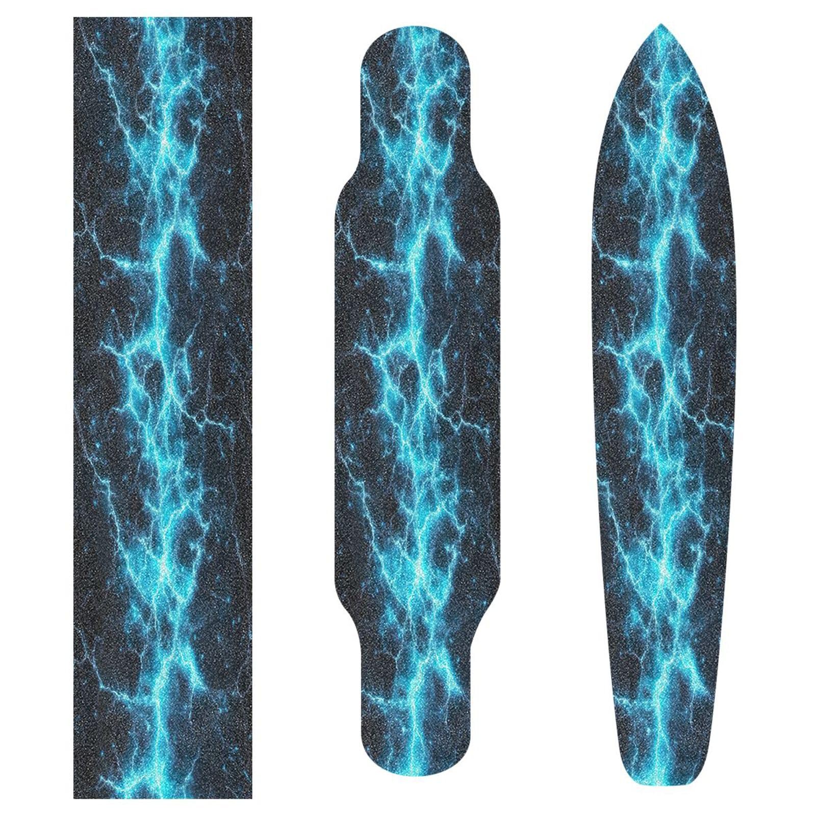 Grip Tape Pour Skateboard - Papier De Verre Antidérapant 83x23cm - Pour Tricks Et Parcours Urbains