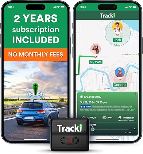 Miniatura 16 de Tracki Rastreador GPS para vehículos, automóviles, niños. Necesita suscripción. Tecnología fabricada en EE. UU. Dispositivo de seguimiento GPS 4G