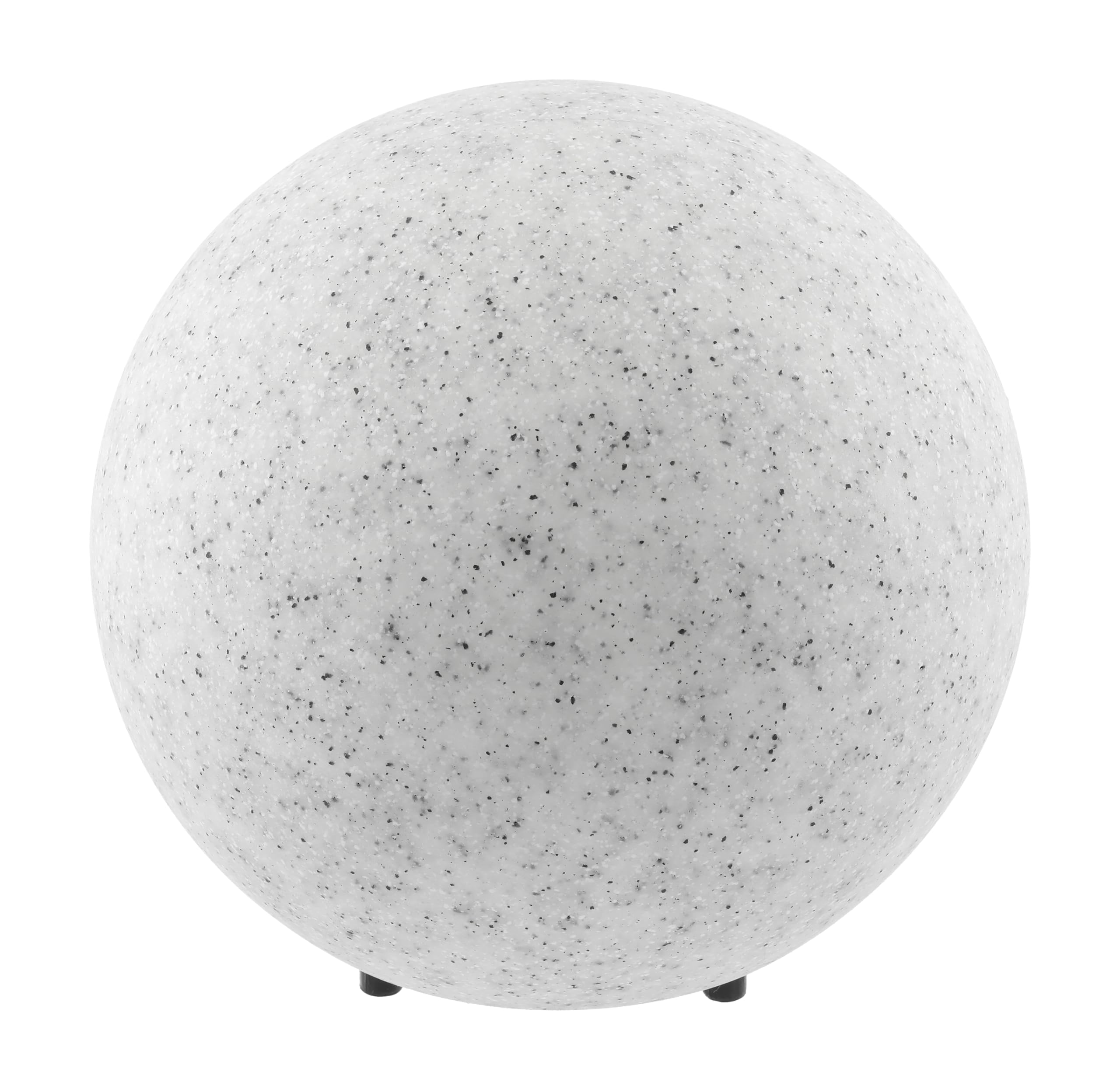 GTV - Gartenausstattung MARMO | Gartenleuchte | Kugelleuchte für Garten | 28 cm Kugel Außenleuchte | IP65 | 3m lange Stromkabel | 4 Stiften