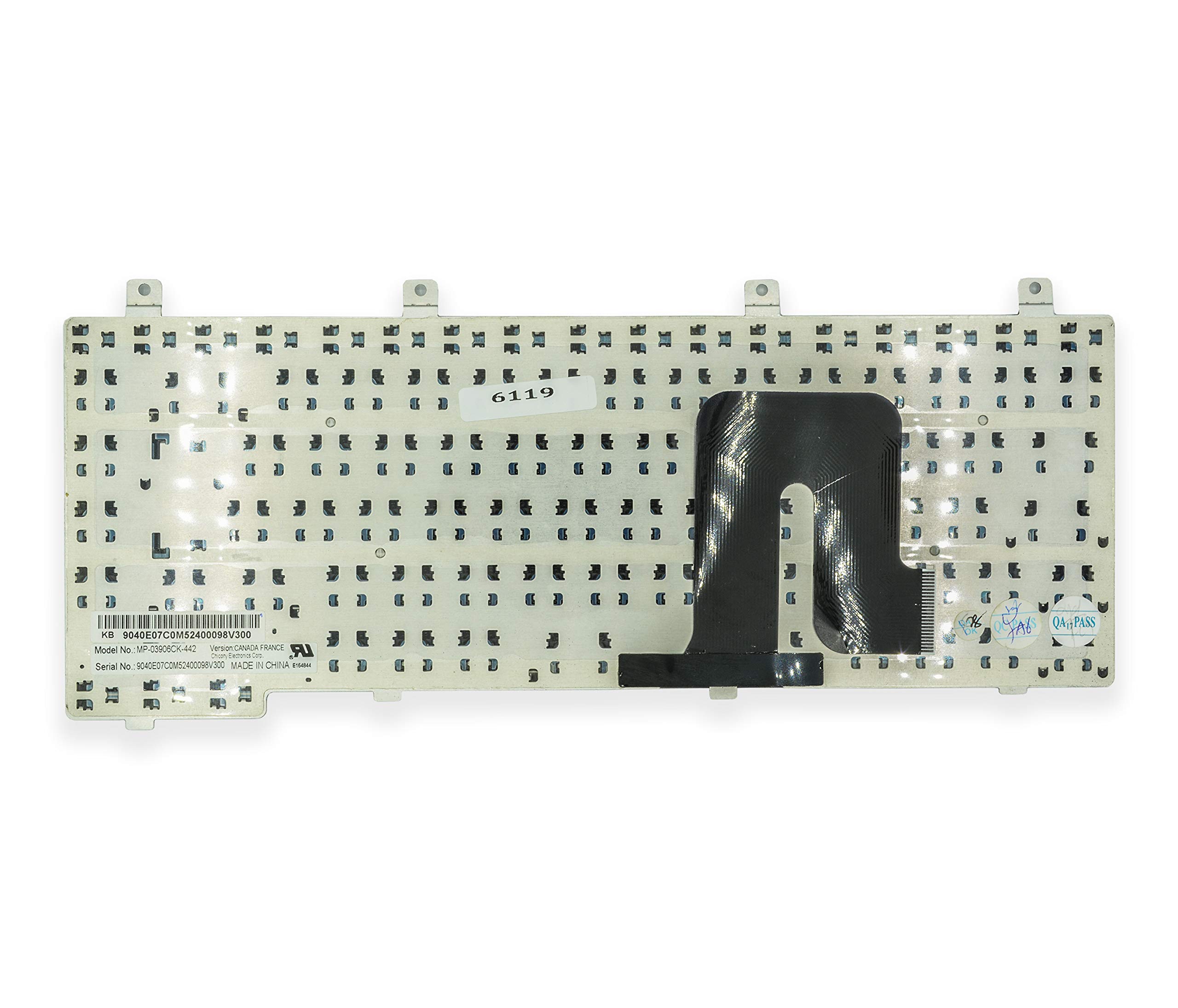 Tastiera Italiana QWERTY Per Notebook HP Pavilion DV4000 Serie - Compatibile MP-03906CK-442, Con Cornice