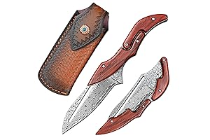 Tactical Folding Damascus Knife
