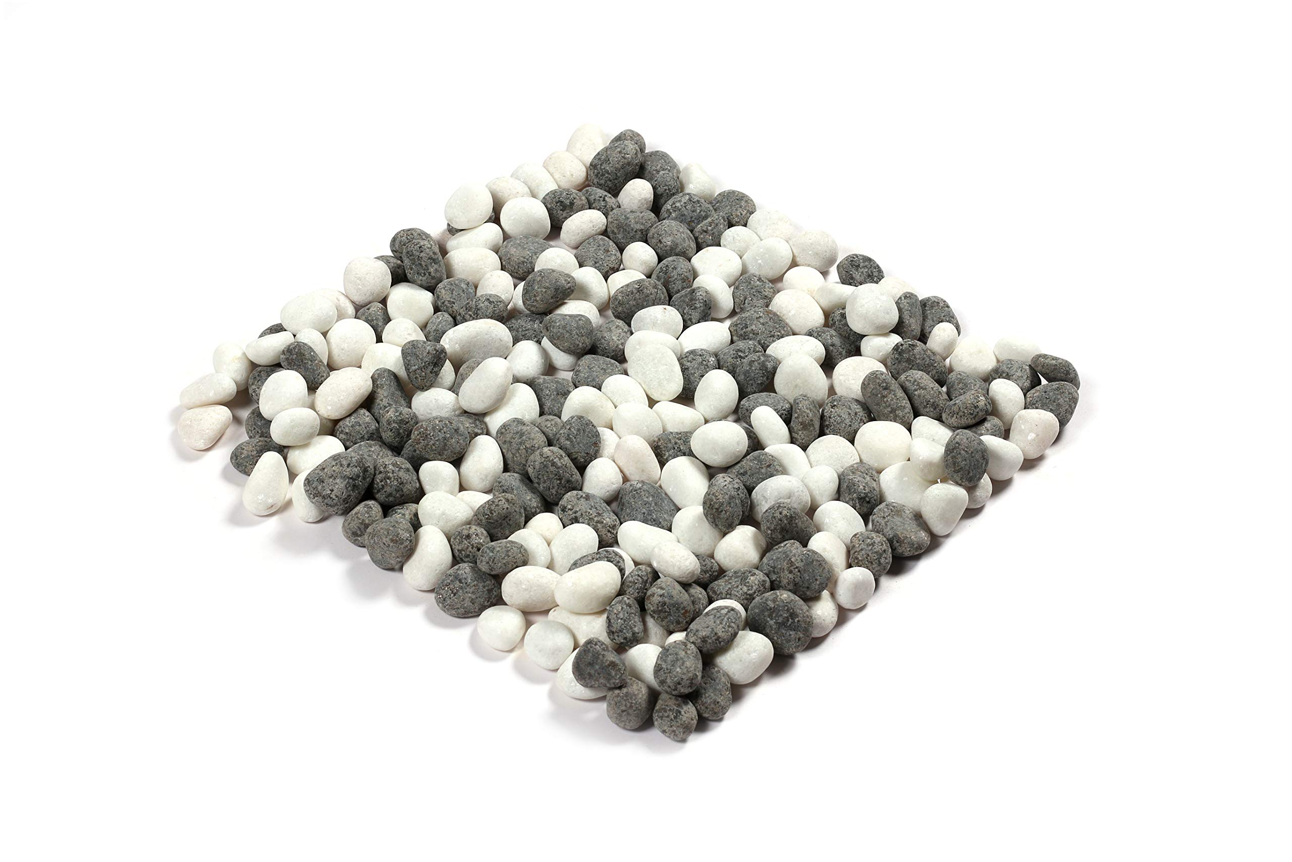 Stonestories Black and White Mixed Stones Pebbles for Garden, Landscaping and Home Decor (X-Small Size - 1/2 to 1") - 15 kgs (B08M354DWF) Amazon Price History, Amazon Price Tracker
