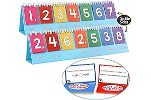 Aizweb Place Value Flip Chart - Interactive K-3 Math Manipulatives For Numbers...