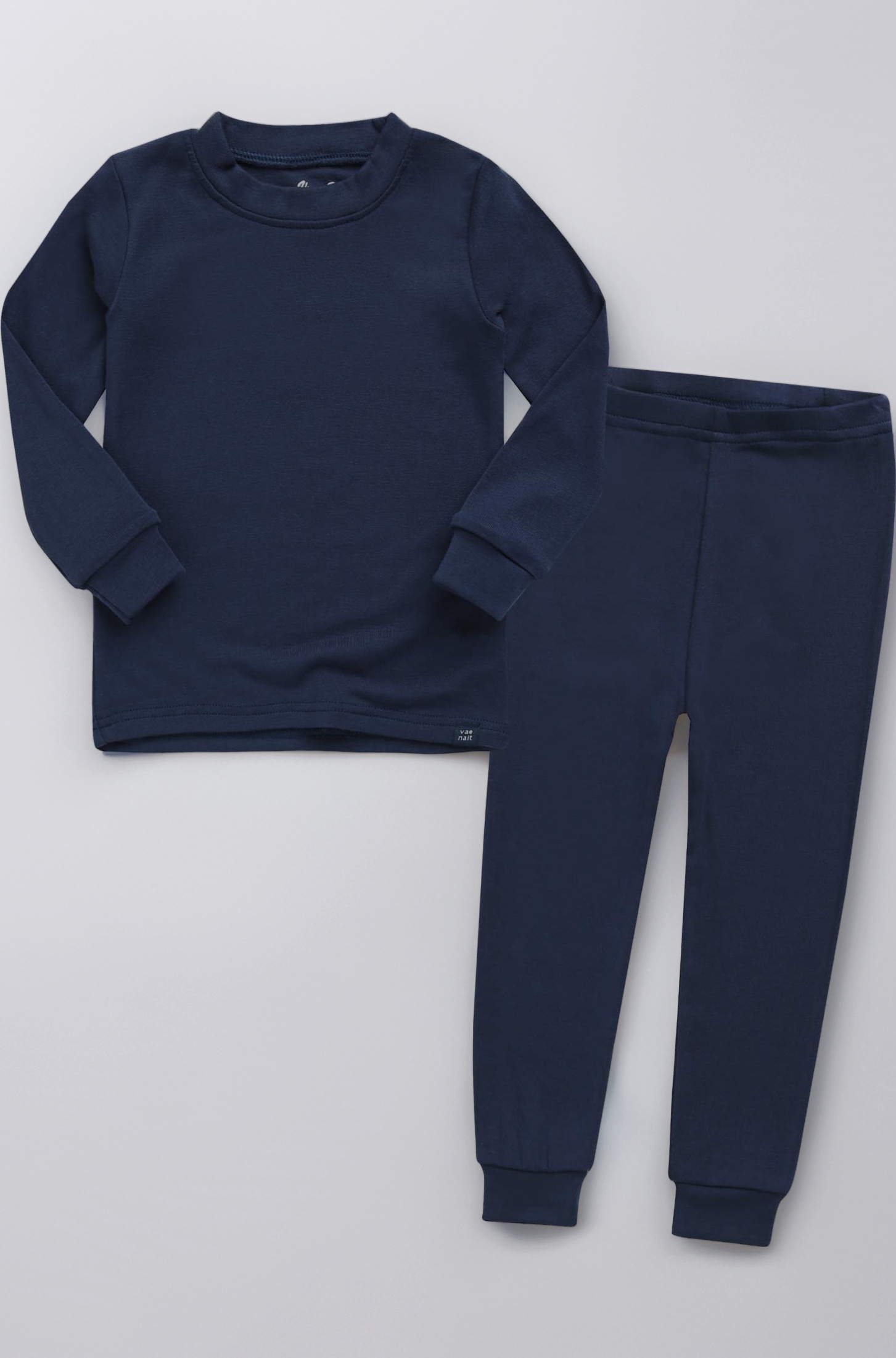 VAENAIT BABY 12M-12Y Toddler Kids Girls Boys Soft Comfy Modal Tencel Solid Raglan Sleepwear Pajamas Pjs 2pcs Set