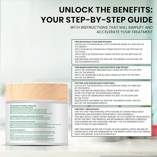 Miniatura 6 de Crema de ñame salvaje, 2 onzas, crema orgánica de raíz de ñame silvestre, equilibrio hormonal, apoyo a la perimenopausia y alivio de la menopausia,