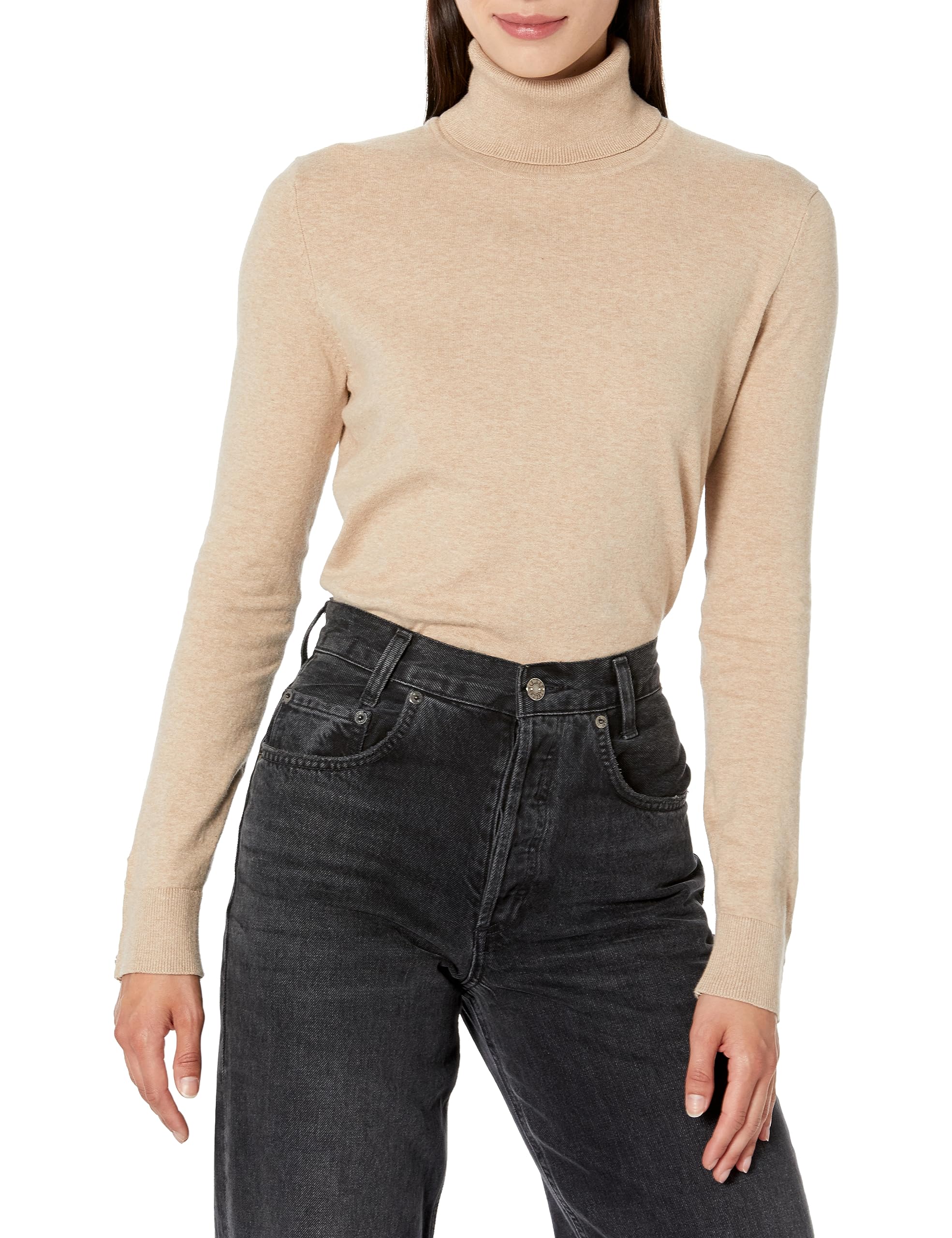 Tommy HilfigerWomen's Lightweight Turtleneck Solid Sweater