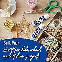 Vista 5 de Barras de pegamento a granel para aulas, barras de pegamento blanco para niños, 12 unidades, 0.32 onzas, lavables para todo propósito, para niños