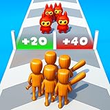 Brainrot Crowd Clash Master: Labubu vs Brainrot Run Battle Rush – 3D Running War Game Offline 2025
