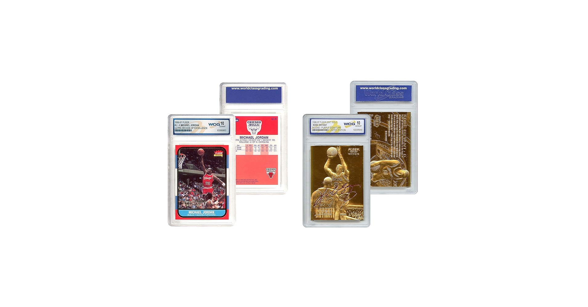 1997-98 Fleer Zone コービー ブライアント コービー・ブライアントのルーキーカードが約1億9,000万円で落札