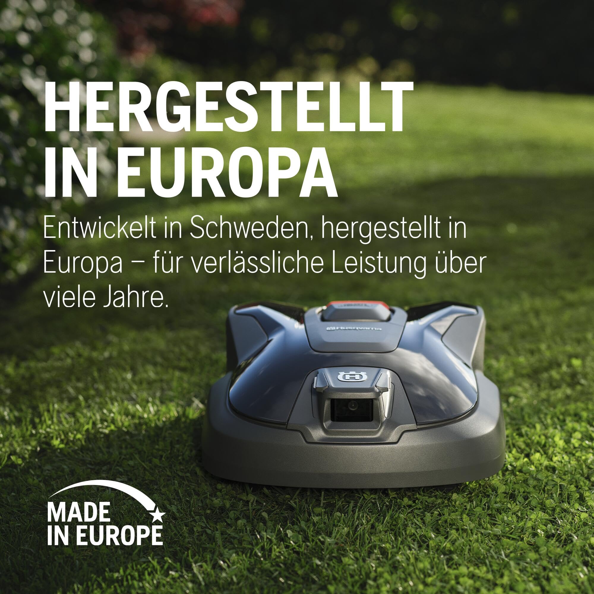 Husqvarna Automower® Aspire R6V Mähroboter ohne Begrenzungskabel | AI-Vision, GPS-Navigation. Für Rasenflächen bis zu 600 m² entwickelt - WiFi-Abdeckung benötigt