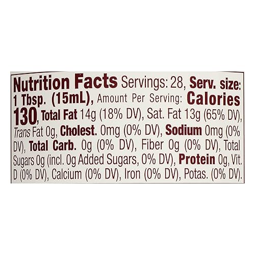 Vista 9 de La Tourangelle Aceite de coco virgen orgánico 14 Fl. Oz., Aceite de coco orgánico, ideal para cocinar, hornear y para el cuidado del cabello